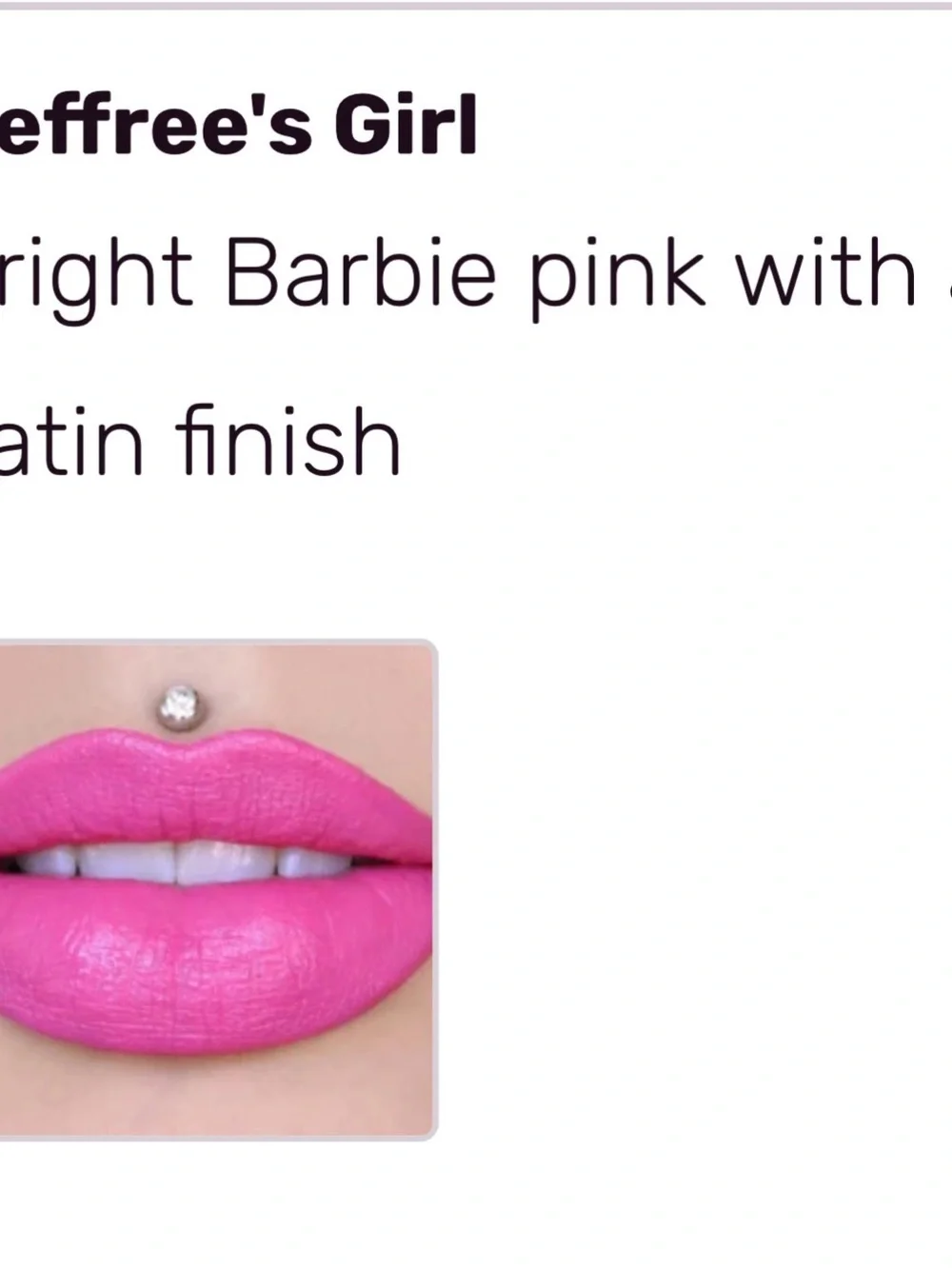 Jeffree Star Lip Ammunition